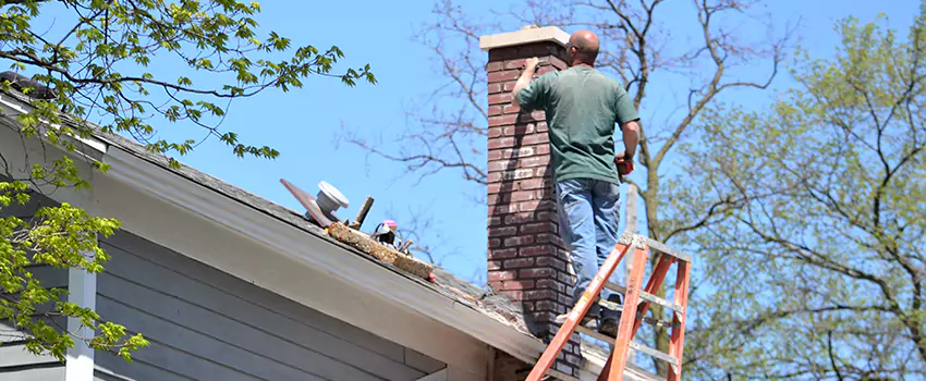 Vinyl and PVC Chimney Flashing Installation in Clarksville, TN